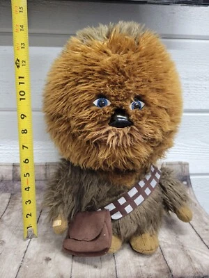 Talking Chewbacca Мягкие Плюшевые Подземные Игрушки Star Wars ПРОВЕРЕННЫЕ РАБОТЫ Чистые - Изображение 1 из 4