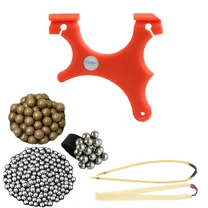 Plastic Mini Slingshot Shot Catapult Traditional Pocket Slingshot Target Archery - Picture 1 of 24