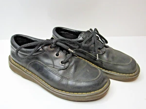 Zapatos de Colección Originales Dr. Martens Cuero Negro Con Cordones Oxford Gruesos #US25 - Imagen 1 de 14