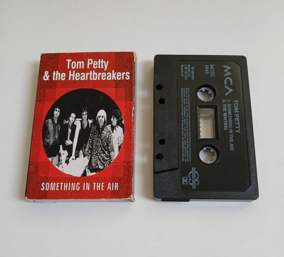 TOM PETTY & THE HEARTBREAKERS SOMETHING IN THE AIR CASSETTE TAPE SINGLE MCA 1993 Foto 1 de 1