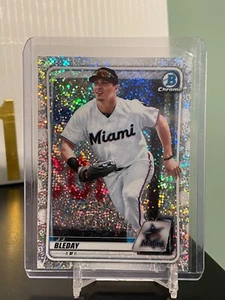 2020 Bowman Chrome Speckle Parallel #BCP116 J.J. Bleday RC/299 - Picture 1 of 2