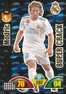 456 LUKA MODRIC # SUPER CRACK REAL MADRID CARD ADRENALYN LIGA 2018 PANINI #2 - Picture 1 of 1