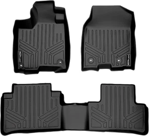 MAXLINER Custom Floor Mats 2 Row Liner Set Black Compatible with 2013-2018 Acura - Picture 1 of 9