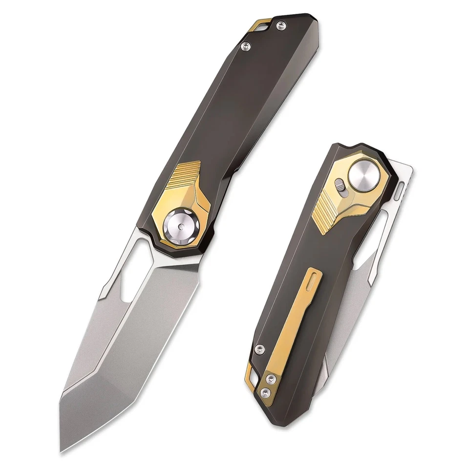 Remette RT-Peregrine Falcon Innovative Folding Knife Ti Handle M390 RTT1-BX