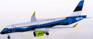 for Herpa for airBaltic for Airbus A220-300 YL-CSJ 1:200 plane Pre-built Model - Picture 1 of 4