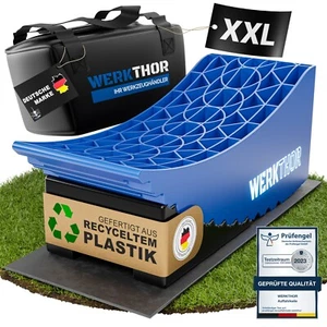 WERKTHOR Auffahrkeile 2er Set – Für Wohnmobil, Wohnwagen & Anhänger ( 13,5t) - Bild 1 von 43