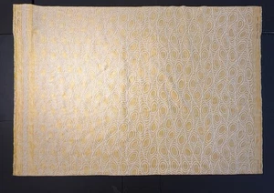 Fortuny CARNAVALET in red & silvery gold- 1 Yard (56x39 inches) #5205 - Picture 1 of 2