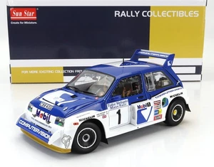 1/18 SUN-STAR - AUSTIN - MG METRO 6R4 N 1 WINNER RALLY MANX INTERNATIONAL 05544 - Foto 1 di 1