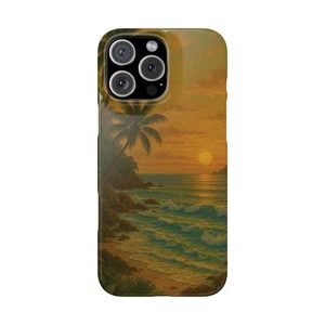 Funda de teléfono Tropical Sunset para todos los modelos de iPhone - Imagen 1 de 82
