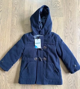Boys size 4 Mayoral Coat With Hood NWT - Picture 1 of 3