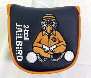 Odyssey Ai-one JAILBIRD MINI 2-BALL Putter Golf Headcover NEW - Picture 1 of 4