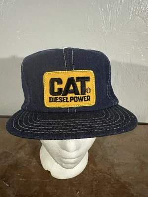 Novo em folha Original Vintage Stock, All Denim Trucker Patch Diesel Power Masculino Anos 70 - Imagem 1 de 4