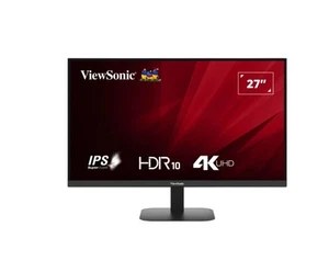 ViewSonic 27' 4K 3840 x 2160 SuperClear IPS, HDR10, 2x HDMI and DP x1, Eye Pro T - Picture 1 of 1