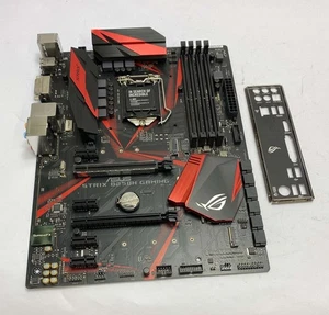 Asus STRIX B250H GAMING REV. 1.02 Sockel 1151 DDR4 Mainboard & Backplate - Bild 1 von 4