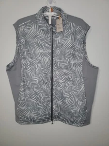 NWT Peter Millar Elite Hybrid Gilet Gale Mens 2XL XXL Gray Golf Vest MS23EZ46A - Picture 1 of 12