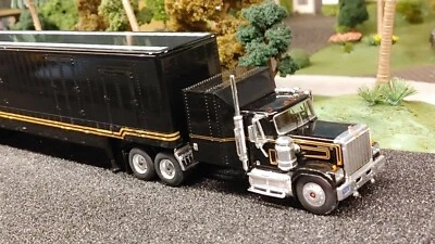 1/64 Knight Rider F.L.A.G semi 😎 With Functional Ramp And Interior - Image 1 of 4