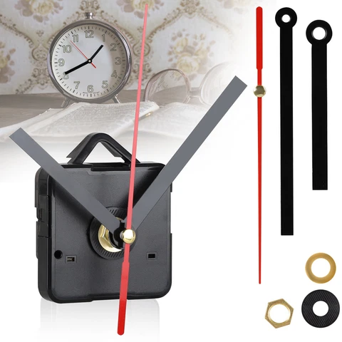 Clock Movement Mechanism Quartz Wall DIY Hands Repair Replacement Tool Parts Kit Cover