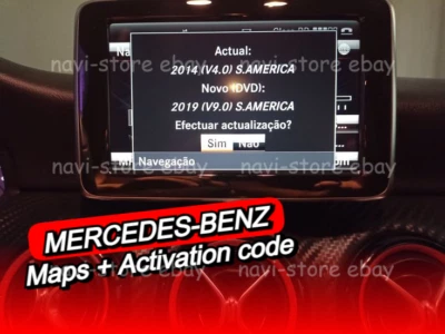 Mercedes Benz South America MEXICO NTG 4.5 4.7 Map + activation code V9 2019 - Image 1 of 4