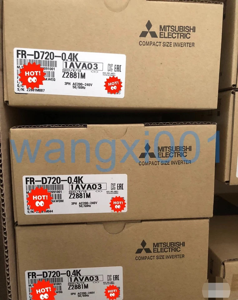 1pc NEW Mitsubishi frequency converter FR-D720-0.4K DHL Fast delivery - Image 1 of 3