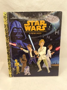PIN STAR WARS A NEW HOPE 3" JUMBO FANTASY LITTLE GOLDEN BOOK DARTH VADER CHEWY - Picture 1 of 2