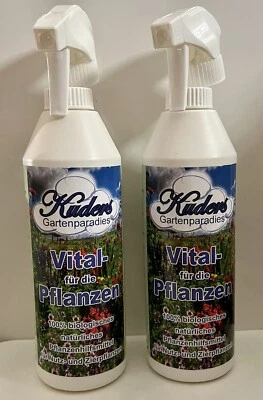 Kuders 2x Vital für die Pflanzen 500 ml 100% Biologisch (B-Ware)