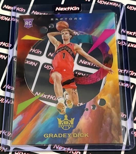 2023-24 Gradey Dick Panini Court Kings Basketball ACETATE Rookie Card 2 Toronto - Foto 1 di 3