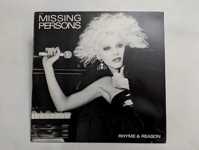 Missing Persons Rhyme & Reason ST12315 Vinyl LP Album Bozio - Image 1 of 4