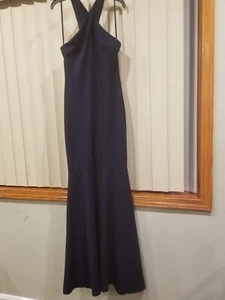 Vestido para mujer Betsy & Adam azul liso sin mangas - Imagen 1 de 6