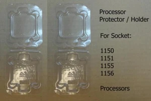 2 x Socket LGA115x (1150 1151 1155 1156) Processor CPU Cover Holder Protector - Picture 1 of 3