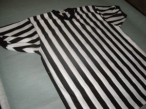 REFEREE JERSEY SHIRT ADULT LARGE - Picture 1 of 2