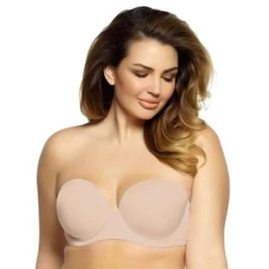 Felina Paramour Reggiseno Donna Meraviglioso Supporto Completo Senza Spalline, Nudo Caldo, 34C - Foto 1 di 12