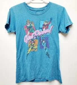 Marvel Girl Power Retro T Shirt Size XS Disney Store  Black Widow Captain Marvel - Picture 1 of 3