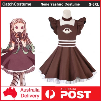CATCHCOSTUME Anime Toilet-Bound Hanako-kun Nene Yashiro Cosplay Costume Tea Party Dress Suit