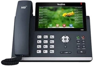 Yealink SIP-T48S VOIP Ultra-elegant Gigabit IP Phone 16 Lines 7" TouchScreen PoE - Picture 1 of 5
