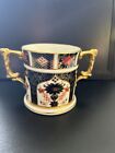 Royal Crown Derby Old Imari 1128 vintage porcelain loving cup