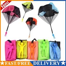 Hand Throwing Mini Soldier Parachute Outdoor Game Play Funny Toy Random
