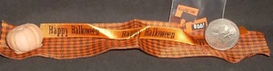 Halloween Runner da Tavolo Nastro Striscione Zucca Confetti Decorazione 1:12 Miniatura #4657 - Foto 1 di 3