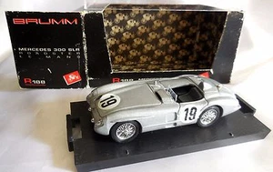 BRUMM 1/43 MERCEDES 300 SLR ROADSTER #19 FANGIO / MOSS 24H LE MANS 1955 R188 - Foto 1 di 1