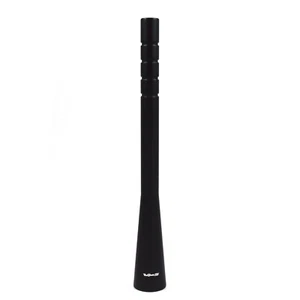 Black Billet Stubby Short Antenna 117.5mm Fits 90-06 Chevy Silverado1500 2500 - Picture 1 of 2