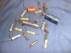 Lot Of Vintage Capacitors Ge  Cde Richey 100Uf Mfd  From Engineers Estate / F7
