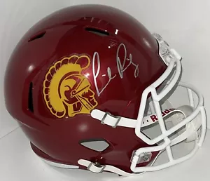 Lincoln Riley Signed Autographed USC Trojans Custom Full Size Helmet PSA/DNA - Picture 1 of 4