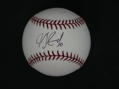 JON GARLAND SIGNED OFFICIAL MAJOR LEAGUE BASEBALL WITH MLB COA - Image 1 of 2