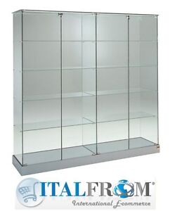Display Cabinet Showcase for Shop Window Furniture Shop H180x182x46 cm Italfrom
