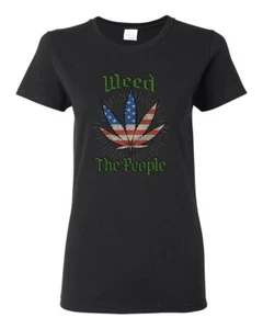 Weed the People Weed T-shirt grafica donna - Foto 1 di 7