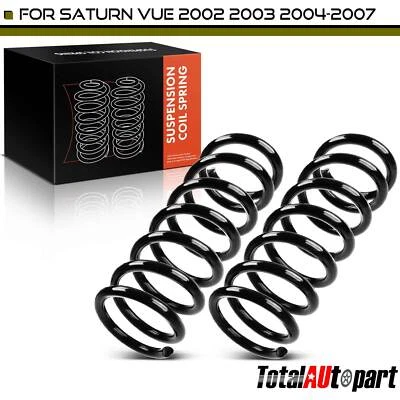 2 件线圈弹簧适用于 Saturn Vue 2002 - 2007 Sport Utility L4 2.2L 后左右 — 第 1/4 张图片