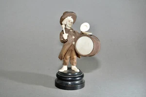 Antique hand carved wooden itinerant musician one man band street performer - Picture 1 of 6