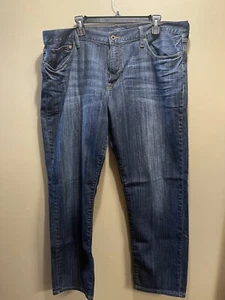 Lucky Brand Jeans 221 Original Straight Denim Men's Size 40 X 30 Acid Wash - Picture 1 of 6
