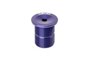 Theory BMX Fork Top Cap Bolt M24x1.5 - Sunday Cult Subrosa Fit - Purple - Picture 1 of 1