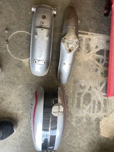 1972 Honda sl125 Tank And Fender Complete set - Picture 1 of 6