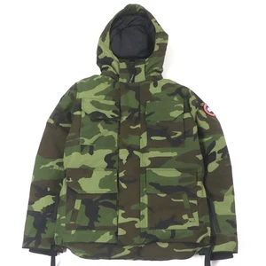 CANADA GOOSE Plumón Chaqueta MAITLAND PARKA Camuflaje Hombre S 4550M - Imagen 1 de 10